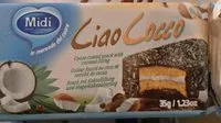 Amount of sugar in ciao cocco