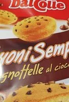 Sokerin määrä sisällä Pagnotelle al cioccolato