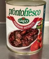 Sokerin määrä sisällä Pomodori antipasto