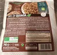Sokerin määrä sisällä Teis di quinoa