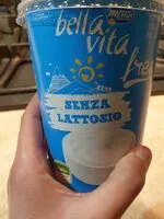 Cantidad de azúcar en Bella vita free senza lattosio