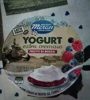 Sokerin määrä sisällä Yogurt extra cremoso frutti di bosco