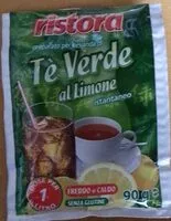 चीनी की मात्रा tè verde al limone