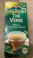Количество сахара в Thè verde