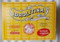 中的糖分和营养成分 Idrolitina