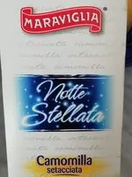 Suhkru kogus sees Camomilla Notte Stellata