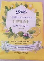 Jumlah gula yang masuk Caramelle senza zucchero limone