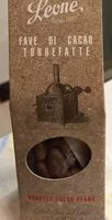 Jumlah gula yang masuk Fave di cacao torrefatte