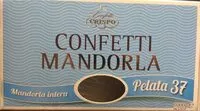 Zuckermenge drin Confetti mandorla