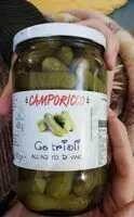 Suhkru kogus sees Cetrioli all aceto di vino