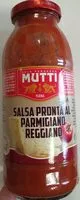 İçindeki şeker miktarı Salsa pronta al Parmigiano Reggiano