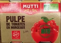 Amount of sugar in Pulpe de tomates en morceaux