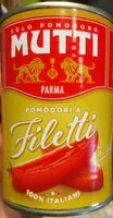 入っている砂糖の量 Filetti