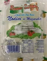 चीनी की मात्रा Nodini di mozzarella