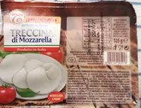 चीनी की मात्रा Treccina di mozzarella