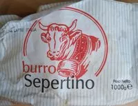 Amount of sugar in Burro sepertino