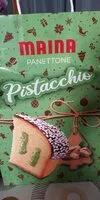 Sokerin määrä sisällä Panettone pistachio