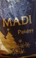 Suhkru kogus sees Pandoro