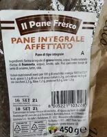 Suhkru kogus sees Pane integrale affettato