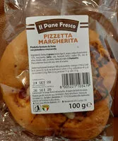 Suhkru kogus sees Pizzetta Margherita