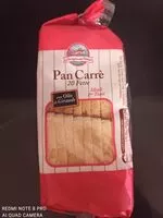 चीनी की मात्रा Pan Carrè