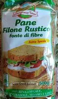 चीनी की मात्रा Pane Filone Rustico