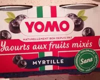 Sucre et nutriments contenus dans Yomo