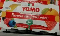 Cantidad de azúcar en Yomo yogurt ai frutti misti
