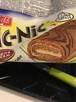 Jumlah gula yang masuk Roulade Pic Nic Choc 200G Freddi