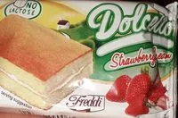 Jumlah gula yang masuk Dolcetto Strawberry Cream