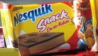 入っている砂糖の量 Nesquik milk slice choco
