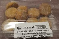 Cantidad de azúcar en Castagnole gusto rhum