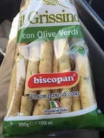 Jumlah gula yang masuk Il grissino con olive verdi