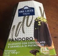 Количество сахара в Pandoro cioccolato e pistacchio Ore liete