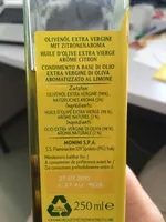 चीनी की मात्रा Monini Limone