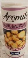 入っている砂糖の量 Aromito patate et verdure