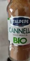 入っている砂糖の量 Cannella macinata Bio
