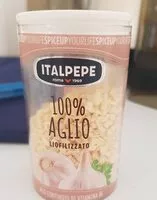 入っている砂糖の量 Aglio Liofilizzato