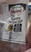 Jumlah gula yang masuk Salame felino igp