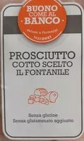 Jumlah gula yang masuk Prosciutto cotto scelto