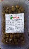 含糖量 Olive verdi schiacciate condite