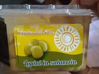 入っている砂糖の量 Lupini in salamoia