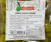 含糖量 Olive verdi dolci