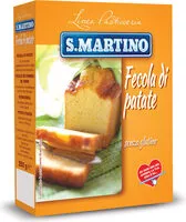 Sokerin määrä sisällä Fecola di patate