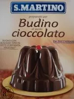 Sokerin määrä sisällä Preparato per budino al gusto cioccolato da zuccherare