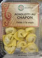 Cantidad de azúcar en Agnolotti au chapon