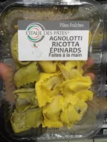 Cantidad de azúcar en Agnolotti ricotta épinards