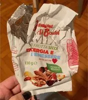 Quantité de sucre dans Mix di frutta secca energia e benessere