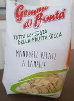 Quantité de sucre dans Mandorle pelate a lamelle
