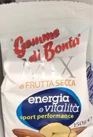 Quantité de sucre dans Mix di frutta secca